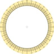 Spring Scale as graphic illustration