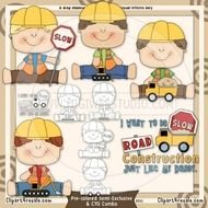 Road Construction Border Clip Art