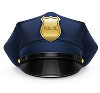 Police Hat drawing