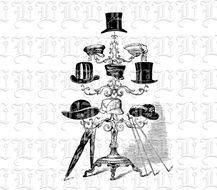Victorian Hat Clip Art N2