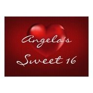 Sweet 16 Clip Art Hearts