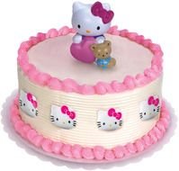 Hello Kitty Birthday Cake
