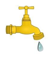 yellow Faucet drawing