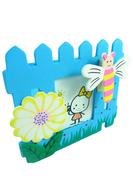 Beautiful decorative fence with Hello Kitty