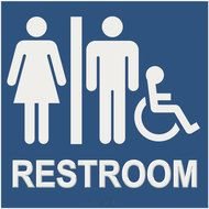 Public Restroom Signs