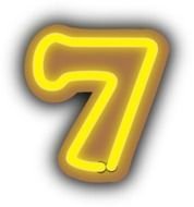 Number Seven Clip Art N2