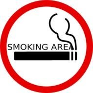3D No Smoking Clip Art N2