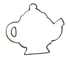Teapot Template drawing