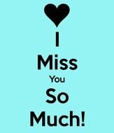 I Miss You So Much