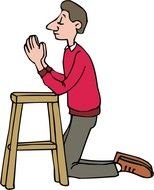 Praying Hands Clip Art N42