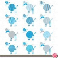 Cute Pink Poodle Clip Art