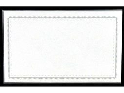 black and white Name Badge, Clip Art