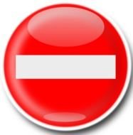 No Entry Sign N12