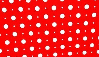 Red And White Polka Dots drawing