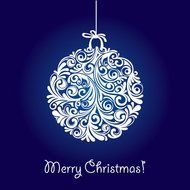 Christmas Ball Vector Art