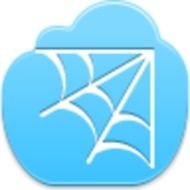 Spider Web Icon Clip Art