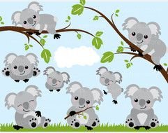 Koala Bear Clip Art N10