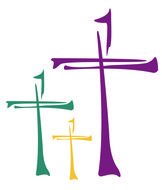 Ä°llustration of the colorful crosses