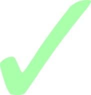 Transparent Green Check Mark Clip Art N2