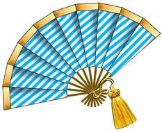 Chinese Fan Clip Art N7