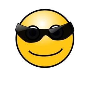 Cool Face Clip Art
