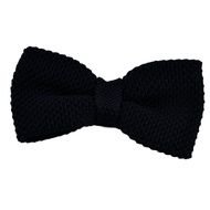 black bow tie on a transparent background