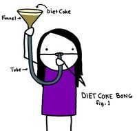 Diet Coke Bong