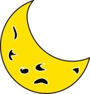 Half Moon Clip Art N8