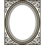 Filigree Frame Clip Art N3