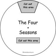 Four Seasons Wheel Printable