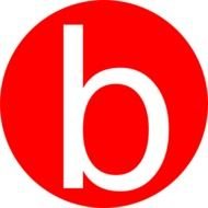 Red Circle With White B Logo