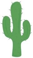 Cactus Outline drawing
