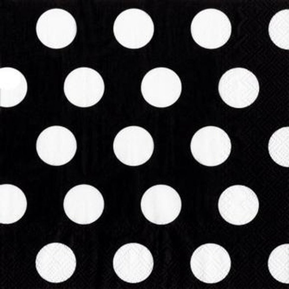 Black And White Polka Dots N3