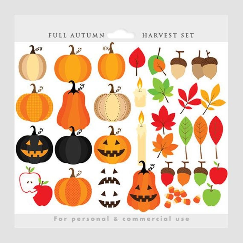 Fall Harvest Clip Art N14