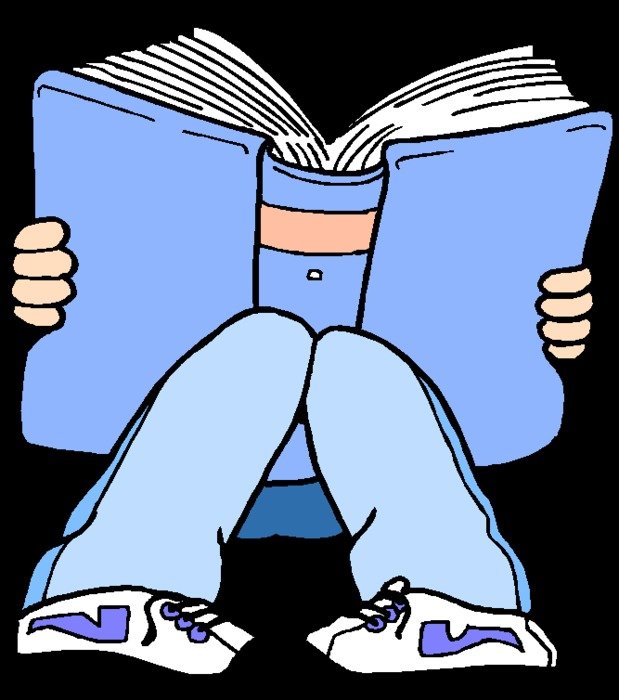 Reading Books Clip Art N90
