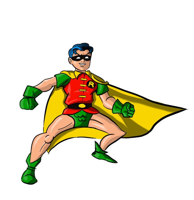 Dick Grayson Robin clipart