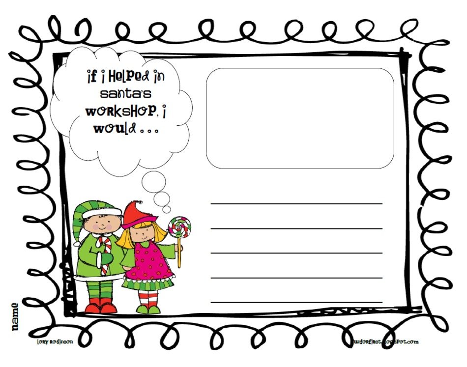 Santas Workshop Clip Art