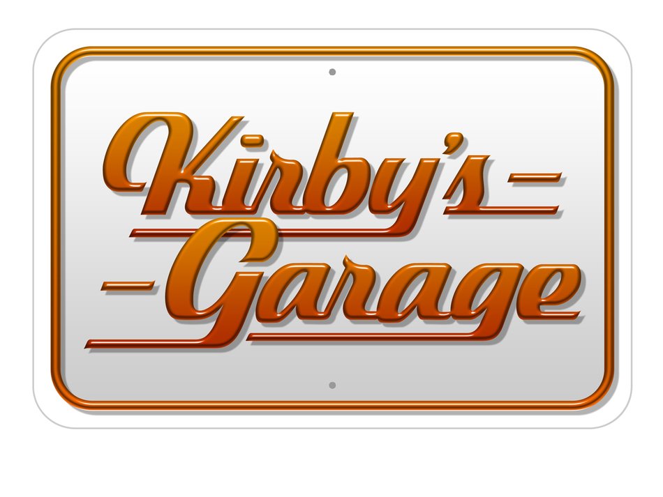 Kirby's Garage as a logo