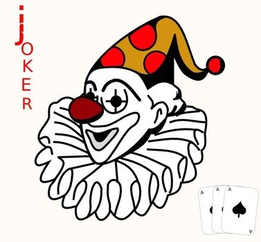 Joker Card Clip Art N4