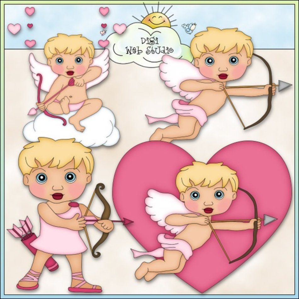 Printable Cupid Clip Art