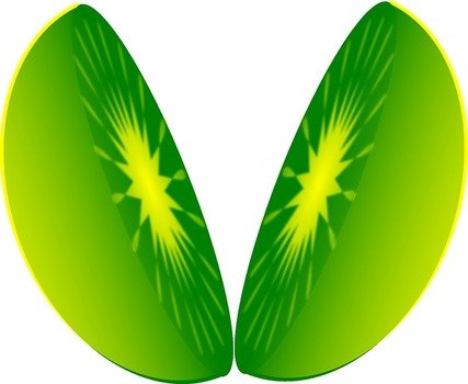 Cut Apple Clip Art Free