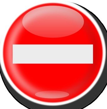 No Entry Sign N12