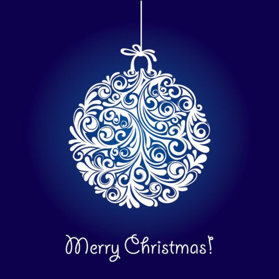 Christmas Ball Vector Art