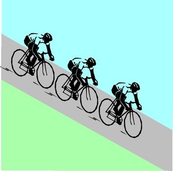 Bike Path Clip Art N3