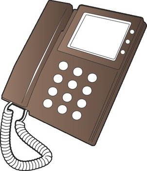 Telephone Clip Art N28