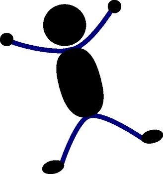 Stick Man Clip Art N30