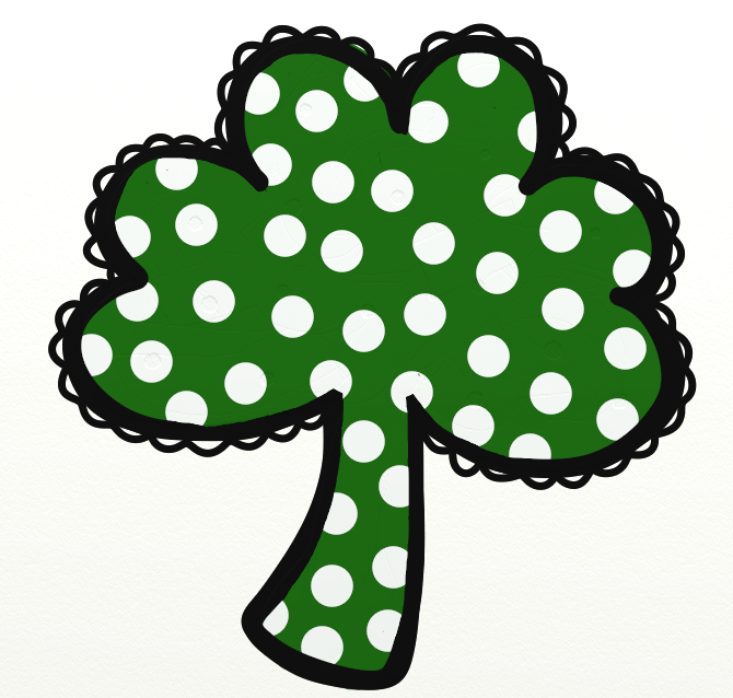 March shamrock free clip art free image download
