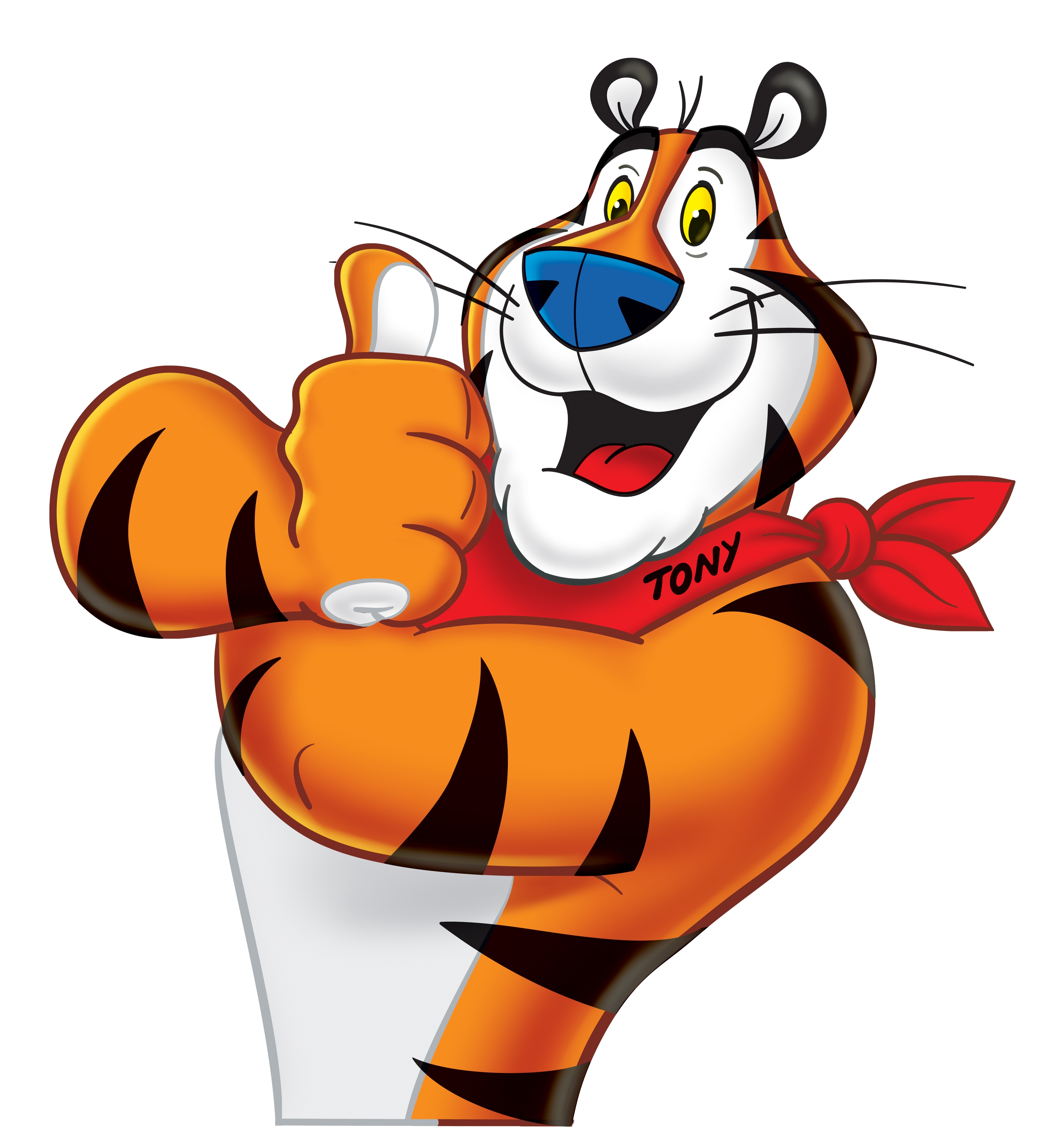 Kelloggs Tony The Tiger clipart image.