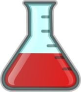 Science Flask Clip Art N7