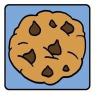 Chocolate Chip Cookie Clip Art N34